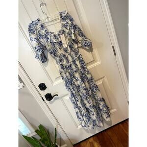 Soft Surroundings Roanna maxi dress Missy wisteria XL NWT